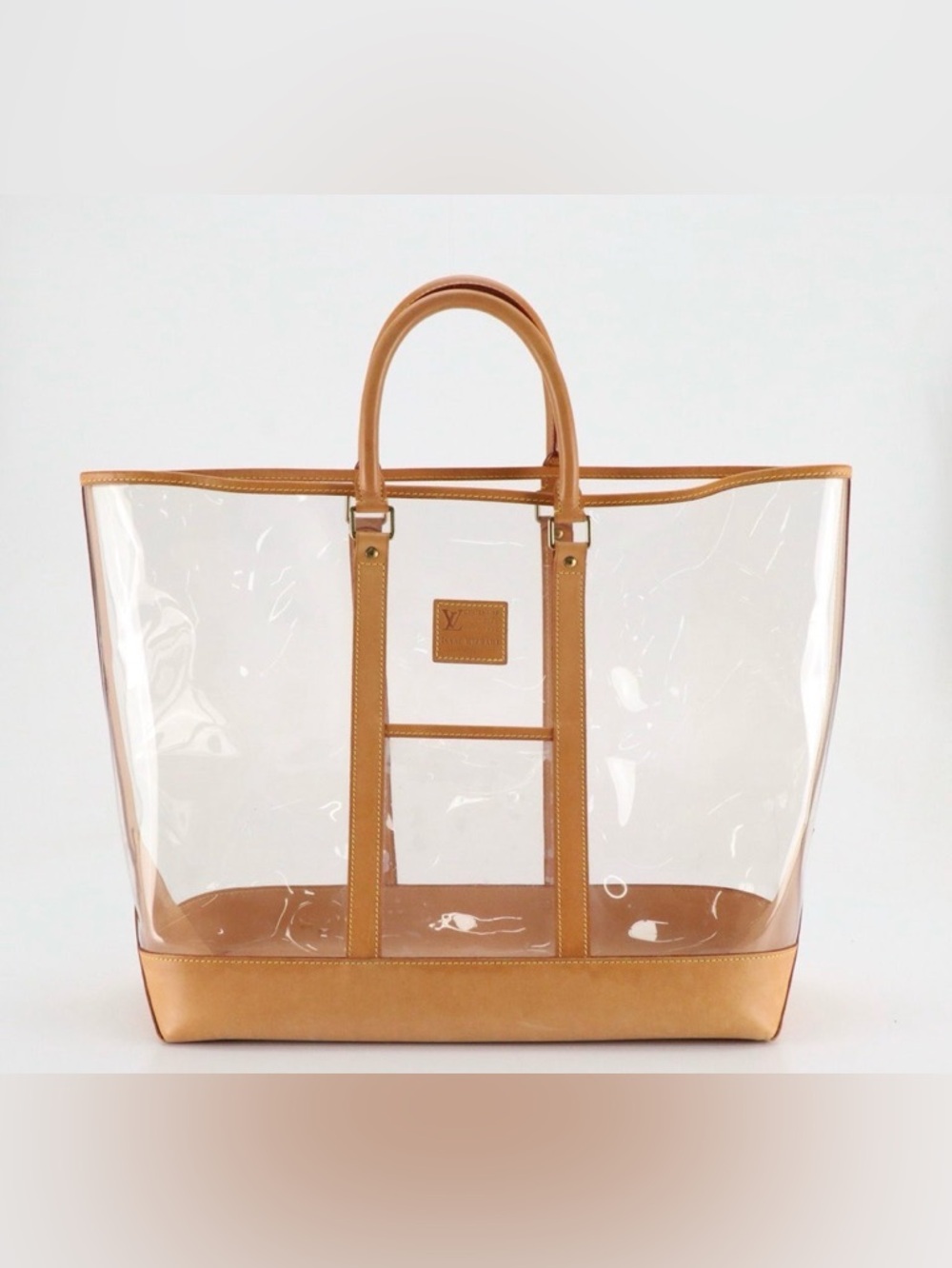 Louis Vuitton x Isaac Mizrahi Centenaire Sac Weekend Tote
Bag - Vinyl & Vachetta - Picture 11 of 11